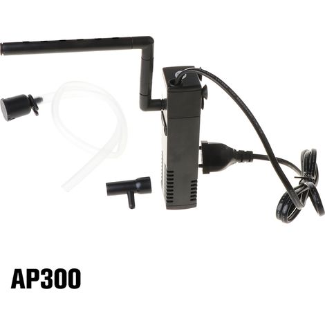 Pompe de filtration d'eau silencieuse pour aquarium avec ventouses, idéale pour les reptiles et les aquariums. - AquaForge