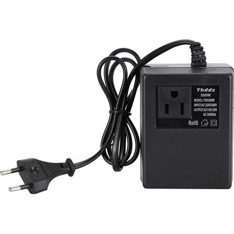 Convertisseur de tension 300 W, transformateur de puissance AC 220 V-110 V (1/4)