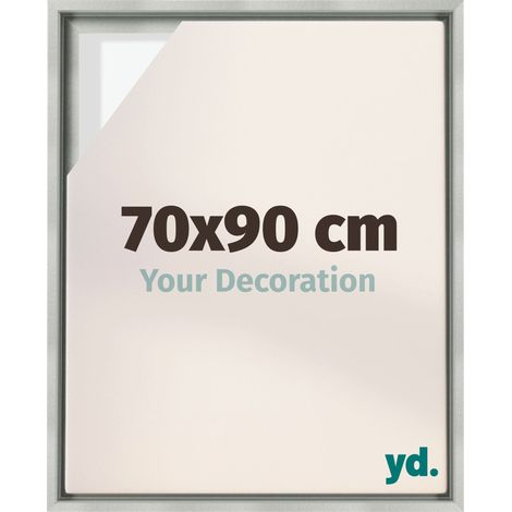 Your Decoration - Cadre flottant - Argent Mat - Cadre en caisse américaine pour toile sur chassis - MDF - Lyon (1/5)