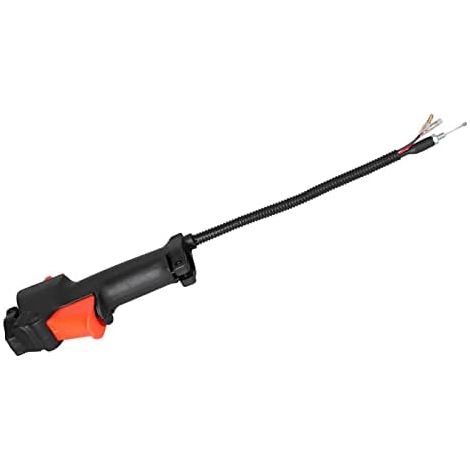 Gâchette D'accélérateur Débroussailleuse 2 Pièces Poignée Interrupteur pour FS75 FS80 FS85 Tondeuse Machine - (1/5)