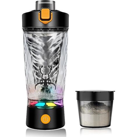 Electric Protein Shaker - 650 ml - Automatic Protein Mixer - USB C Rechargeable - For Protein Shakes - BPA Free (1/5)