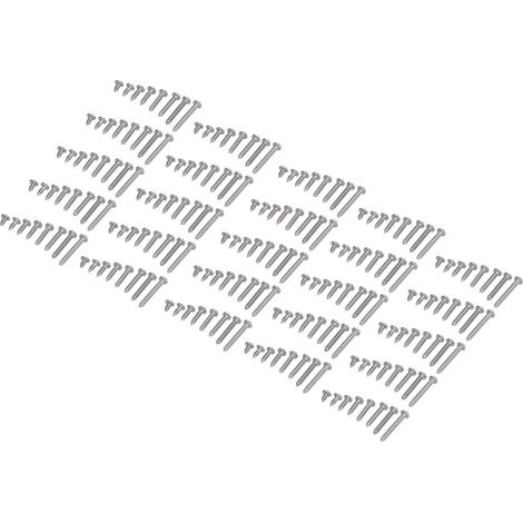 200 Stück selbstbohrende Senkkopfschrauben aus Edelstahl 304, Kreuzschlitz-Set für Holz, robuste Befestigung, professionelle Hardware. (1/5)