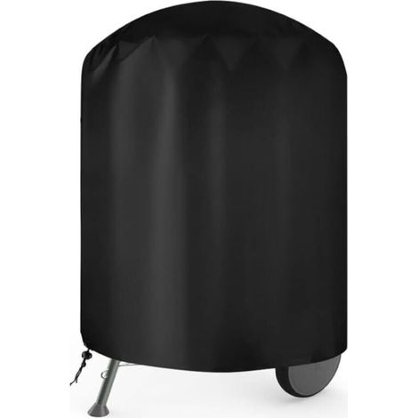 Grillabdeckung 76 cm, Outdoor-Abdeckung 76 cm, runde wasserdichte Abdeckung aus 210D Oxford (Ø 76 x 91 cm) (1/4)