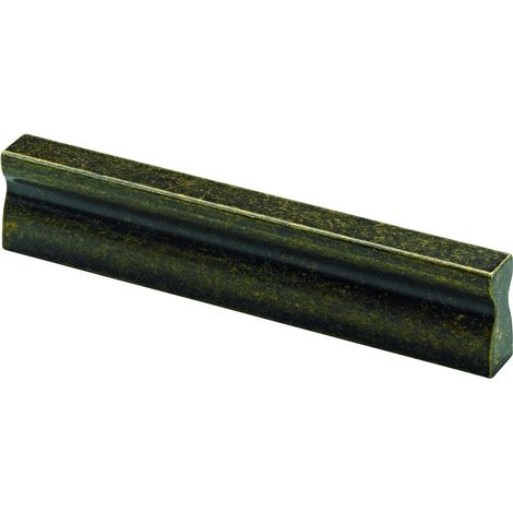 Hettich Möbelgriff Aluminium vermessingt 10 x 110 x 23 mm - 1 Stück Möbelgriff