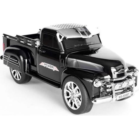 (noir)Haut-parleur Bluetooth - Non spécifié - 4x4 Pick Up - Noir - 3W - Rechargeable - FM (1/2)
