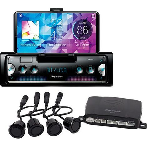 Pioneer SXT-C10PS Ricevitore multimediale per auto Nero Wi-Fi 88 W