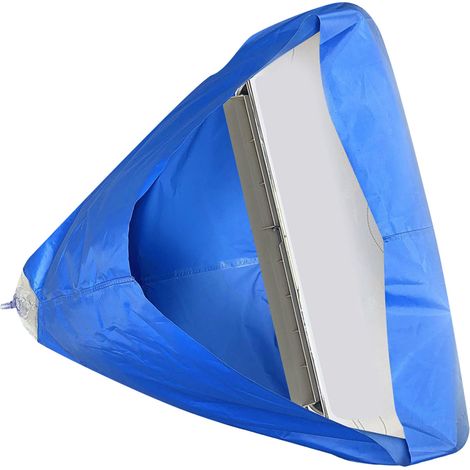 Housse de nettoyage pour climatiseur, sac de récupération d'eau pour climatiseur, housse étanche, outil de nettoyage, nouveau modèle Q-533Q-537 grand format en forme d'entonnoir avec tuyau (1/5)