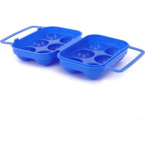 Boîte De Transport D'Œufs - Contenant Portable En Plastique ABS Pour 12 Œufs - Idéal Pour Camping Randonnée Extérieur - 1 Pièce (1/5)
