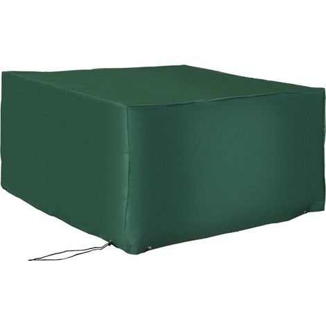 Schutzhülle für Gartenmöbel, 600D Oxford-Gewebe, 135 x 135 x 75 cm, grün (1/5)