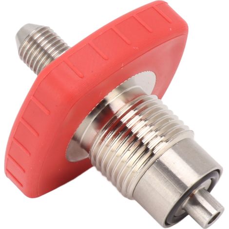 Adaptateur pour bouteille de CO2 G5/8 vers 7/16-20, raccord en acier inoxydable pour bouteille gonflable de CO2 (1/5)