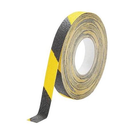 Durable DURALINE GRIP 1095130 Anti-Rutschband Schwarz, Gelb (L x B) 15 m x 25 mm 1 St. (1/3)