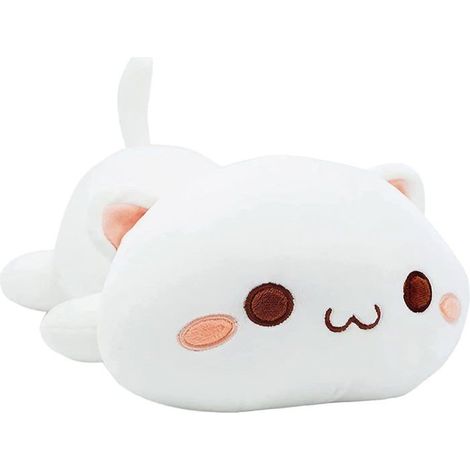 Oreiller chat mignon pour canapé-lit, décoration créative et cadeau enfant. Doux et confortable pour un sommeil paisible. (1/5)