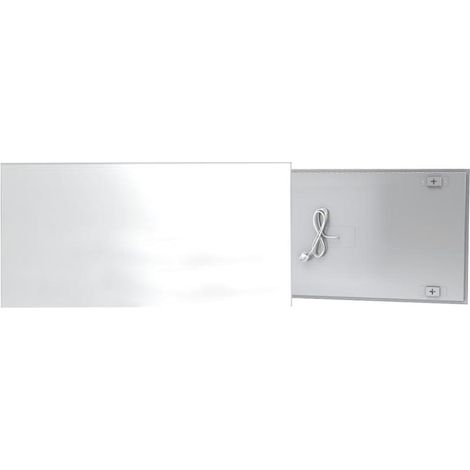 Fenix Ecosun Glasheizung Infrarotheizung 500/600 Watt Wandheizung Heizkörper Weiß / 600 (1/4)