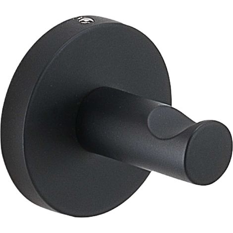 GEDY FP271400100 FELCE PLUS Percha Negro Mate - ref: FP271400100 (1/2)