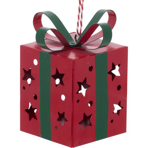 SDN ESTRELLA METÁLICA DE REGALO 8CM - Feeric lights & christmas (1/5)