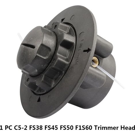 (1 pièce) Tête de coupe-bordures XCAN pour tondeuses et débroussailleuses STIHL C5-2 FS38 FS45 FSE60 FS50 - Outils de jardin (1/4)