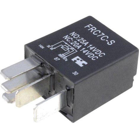 Relais automobile SPDT 12VDC 25A