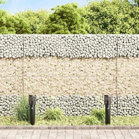 vidaXL Sassi da Giardino Champagne 12 cm Vetro
