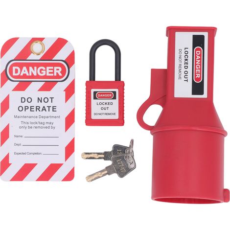 Ortviai Verrouillage de Prise Électrique 62 mm – Lot de 3, Étanche, pour Isolation Énergétique Industrielle (1/5)