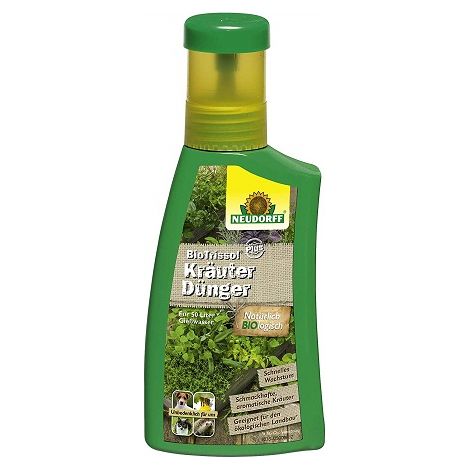 Les plantes aromatiques liquides / culinaires liquides biologiques de Neudorff - 250 ml