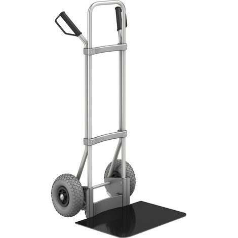 eurokraft pro, Diable en aluminium, l x p bavette 450 x 500 mm