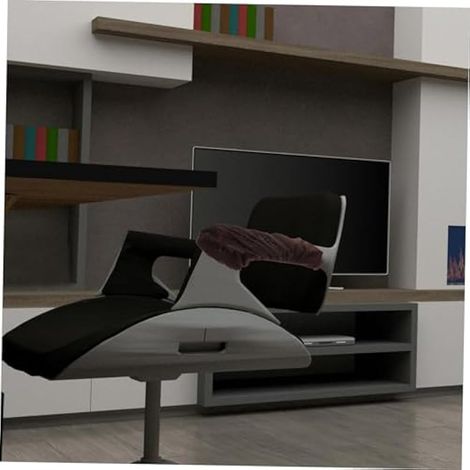 1 paire de housses d'accoudoirs élastiques pour chaises de bureau - Protections antidérapantes amovibles et lavables pour un soutien confortable - Convient pour les jeux et la maison (1/5)