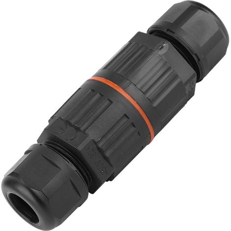 Connecteur pour lampe extérieure de câble électrique, boîte de jonction étanche IP68 (équipé d'un connecteur rapide à 3 broches) (1/5)