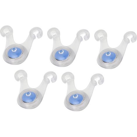 Set mit 5 LED-Sicherheitsleuchten für Camping, zur Befestigung am Zeltdach. Dekoratives blaues Umgebungslicht. (1/5)