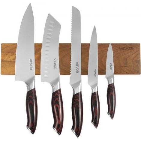 Set Couteau Cuisine avec Porte-couteaux Magnétique - 6 PCS (1/5)