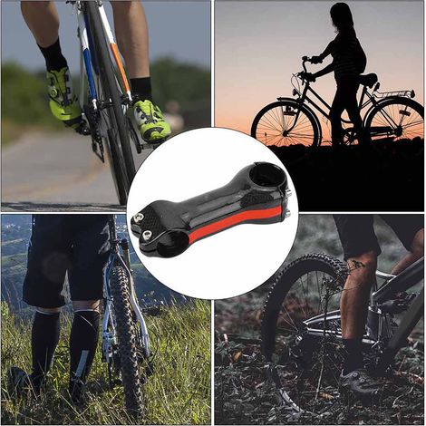 Potence Vélo Carbone 31.8mm pour VTT et Cyclisme sur Route - Légère et Robuste (1/5)