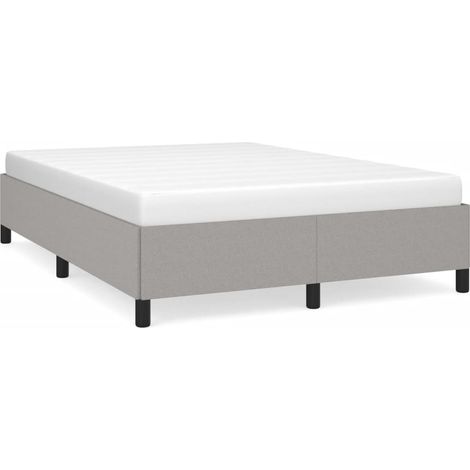 Maison Exclusive - Giroletto senza Materasso Grigio Chiaro 140x190 cm Tessuto