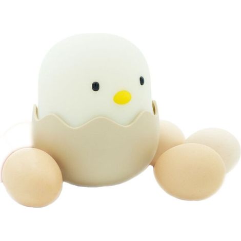 veilleuse bébé, veilleuse enfant en bas âge avec gradation tactile, veilleuse poussin rechargeable, cadeau décoration chambre bébé, lampe de chevet chambre (1/5)