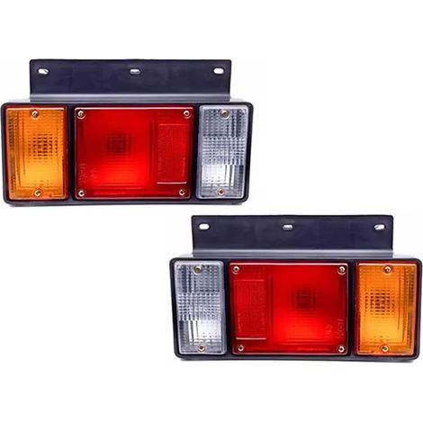 Feux arrière Feu Arrière De Voiture Et Camion, Clignotant, Feu De Stop, Pour Isuzu Pour NPR Pour ELF Pour NPR Pour NKR Pour NHR Pour NLR 1987-2022 Feux arrières auto ( Couleur : Gauche et droite ) (1/5)