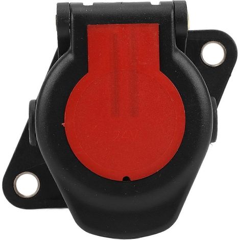 24V 15-poliger Anhängerstecker-Adapter mit stabiler Leistung für Wohnwagen, Boote und Wohnmobile
