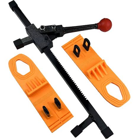 Kit removedor abolladuras coche sin pintura, extractor chapa y elevador, pestañas expansión manual, repara golpes y abolladuras fácilmente