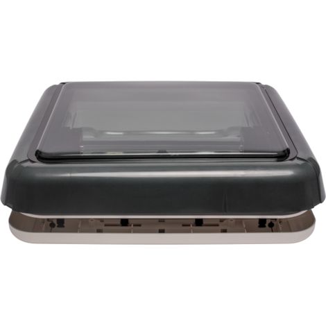 ANTARION Lanterneau Camping-car Gris 40x40cm Double Vitrage avec ventilation