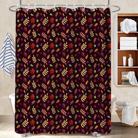 Rideau de douche imperméable en polyester 180x180 aéré rideau imperméable pour célibataire actif (1/5)