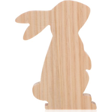 Holzhasenfigur, europäische und amerikanische Kinderdekoration (1/5)