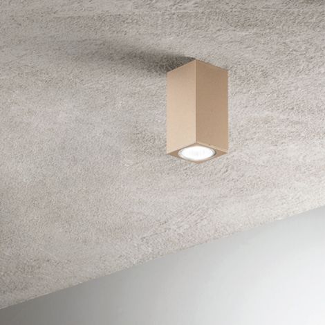 Lampada faretto da interno 6x12 cm moderna Oro - ALOA 1 luce GU10 (1/3)