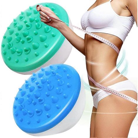 Anti-Cellulite-Körpermassagebürste, weiche Silikonborsten, Fünf-Elemente-Meridianbürste (1/4)