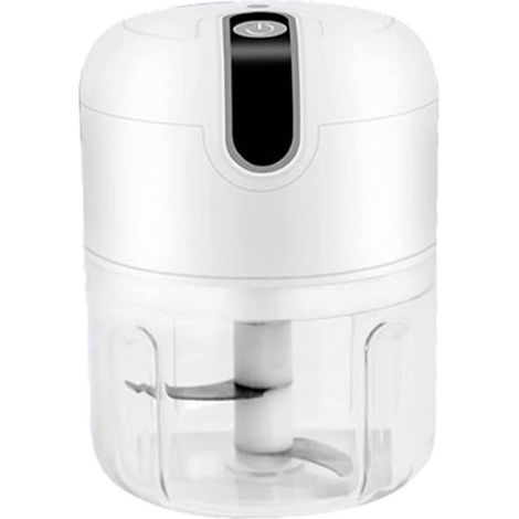 Presse-ail électrique, mini hachoir à aliments, mini hachoir de cuisine portable sans fil rechargeable par USB (1/5)