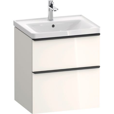 Mueble lavabo 58 cm DURAVIT D-Neo Blanco brillo (1/4)