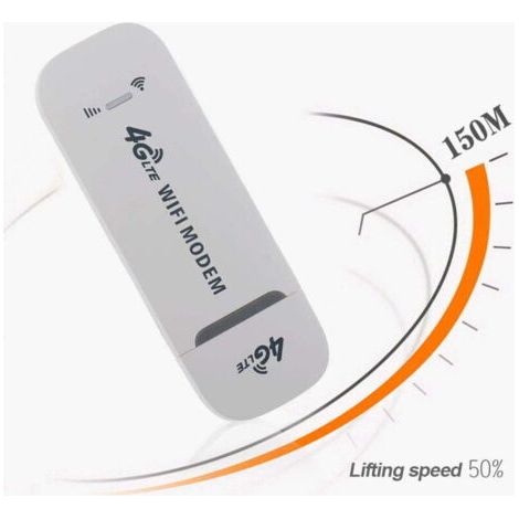 Routeur Wi-Fi 4G LTE. point d'accès sans fil portable avec emplacement pour carte SIM pour les voyages. adaptateur réseau mini modem Wi-Fi USB haut débit. accessoire domotique (1/5)