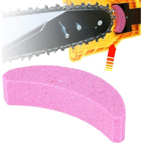 Affûteuse de Dents pour tronçonneuse Grindstone, 10Pcs Kit de Remplacement Rapide de la Pierre pour affûtage de scie à chaîne pour affûteur de chaîne propriétaire portablePierres à aiguiser (1/4)
