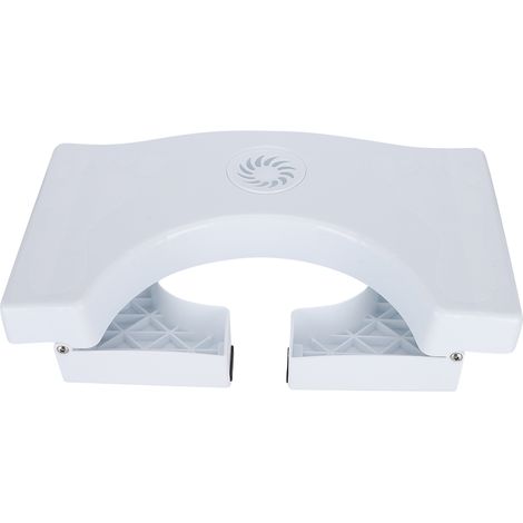 Tabouret de salle de bain pour enfants, antidérapant, surface texturée en plastique, usage domestique et toilettes (1/5)