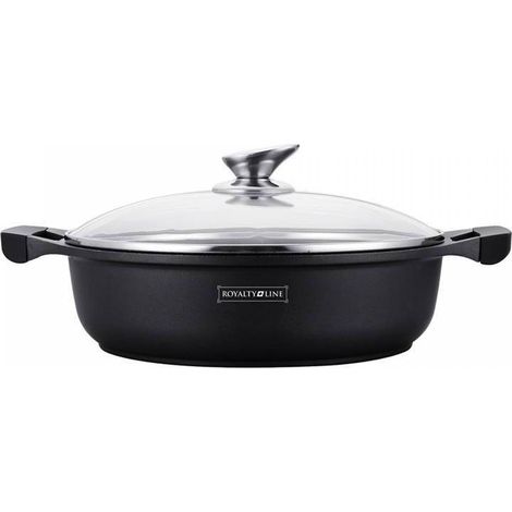 Northix Royalty Line RL-BR28M Quadratische Bratpfanne Schwarz 3L (1/5)