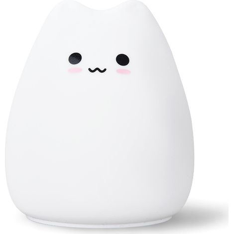 Veilleuse mignonne avec motif dessin animé, lampe de chevet, fonctionne avec 3 piles AAA, modes de couleurs changeants + mode lumière fixe, portable, idéale pour la décoration intérieure, cadeau d'ann (1/2)