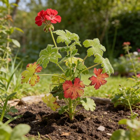 Géranium vivace sanguineum 20cm Godet 9cm - Geranium