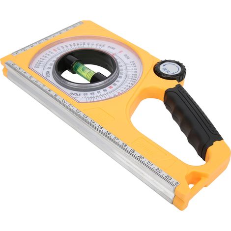 RSL‑250 Inclinomètre multifonctionnel ABS, instrument de mesure d'angle et de pente pour usage extérieur (1/5)