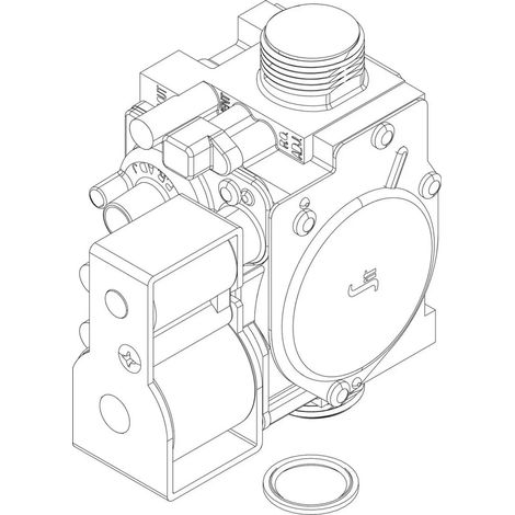 BOSCH Valvola gas, 87186455470